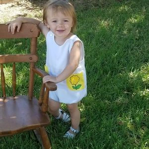 EUC Vintage 60s or 70s Bubble Romper